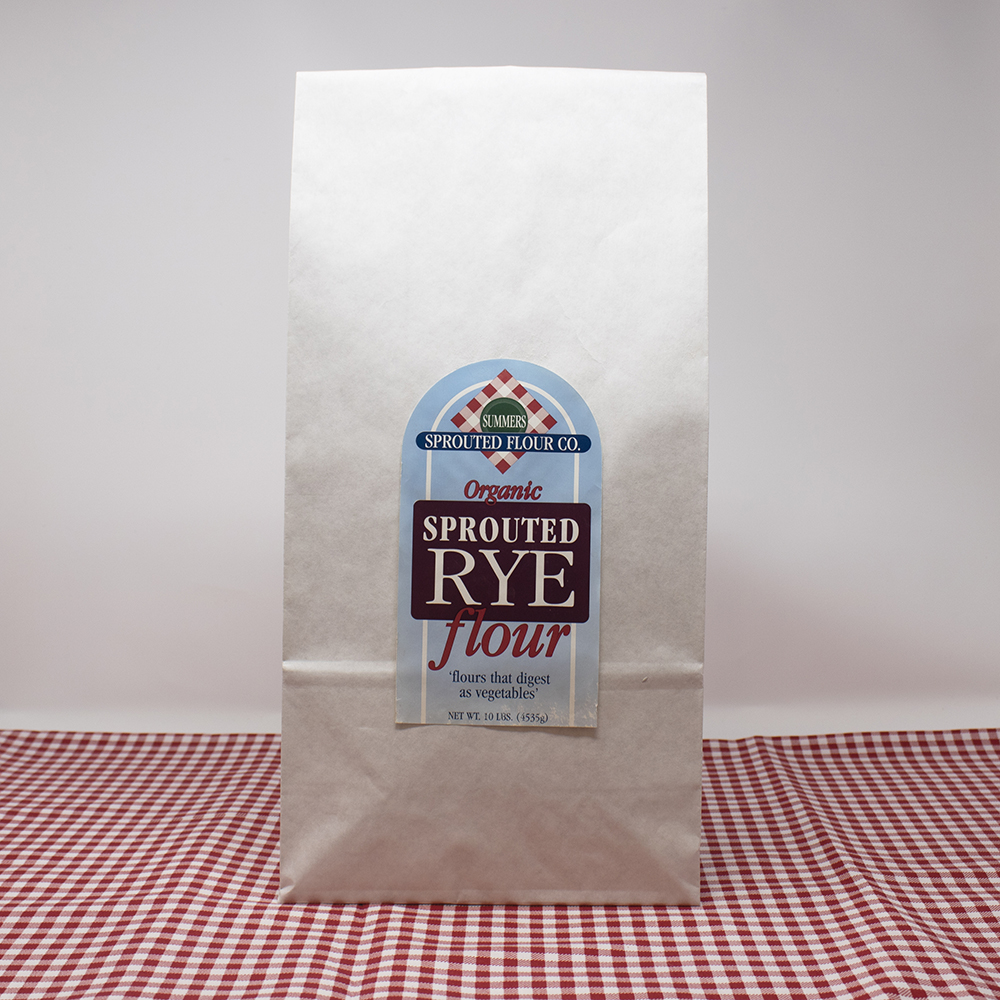 Organic Sprouted Rye Flour - Image 2